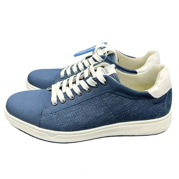 Florsheim Heist Knit Lace to Toe Men’s 10 Medium Smooth Leather Sneakers NWT - Picture 11 of 15